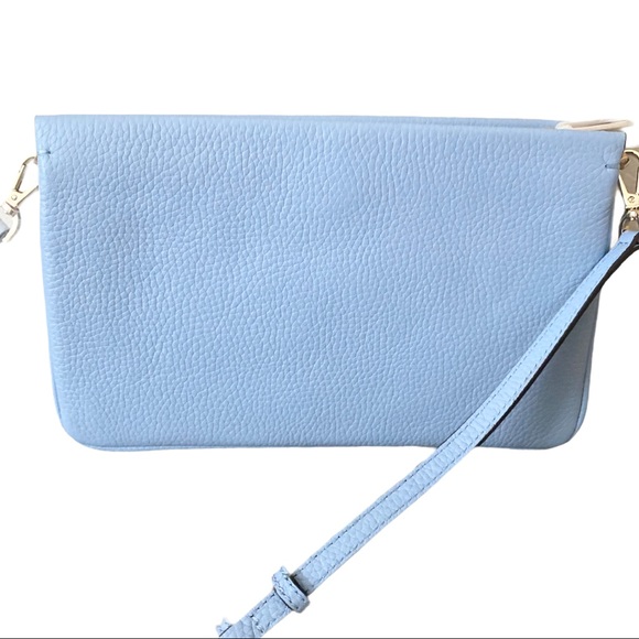 NWT Michael Kors Blue Jet Set Travel Crossbody - Picture 3 of 13